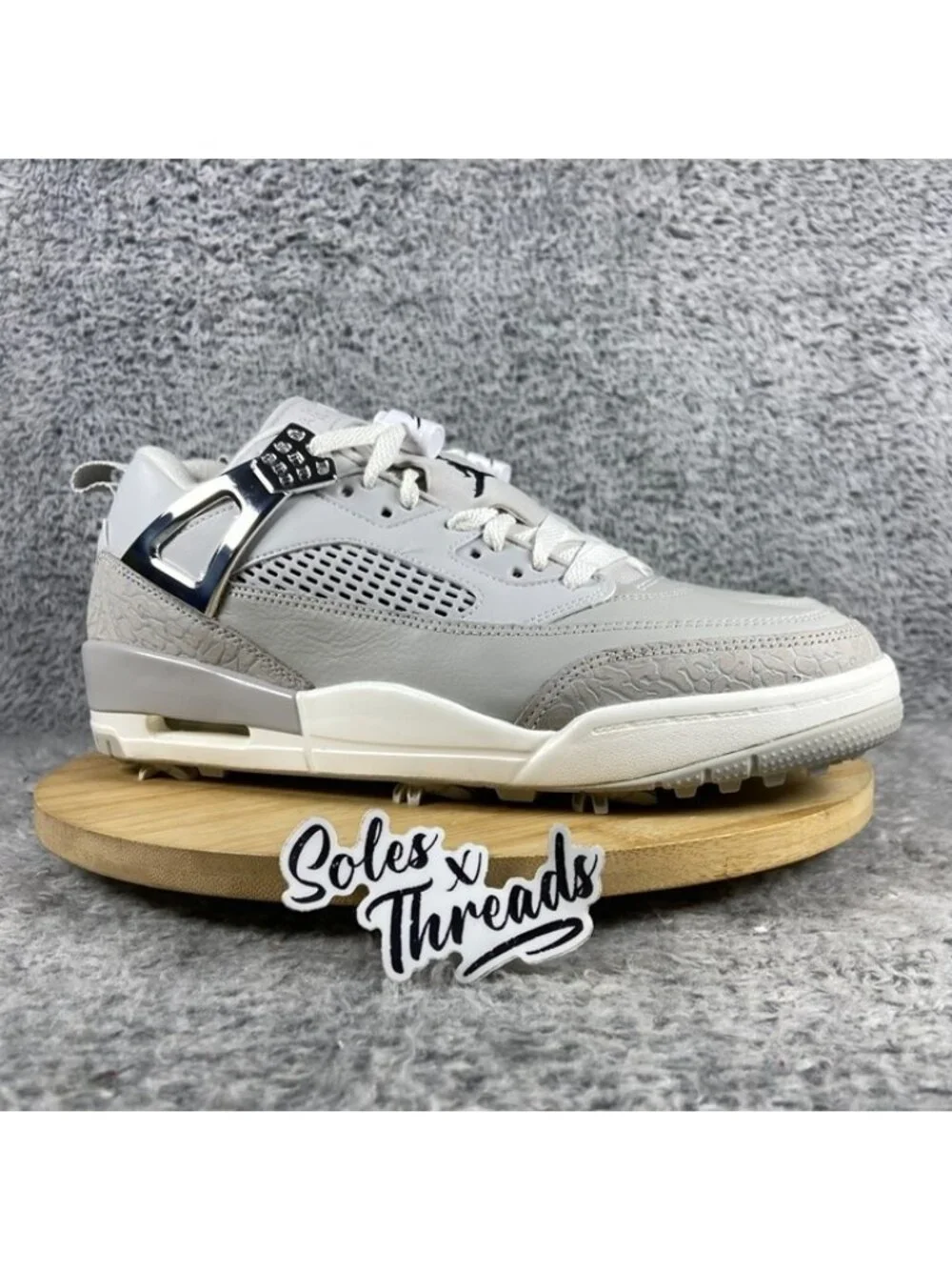 Air Jordan Spizike Golf Size 8 Men Light Iron Ore Neutral Grey HQ4365-001